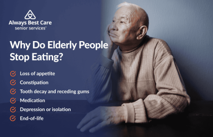 What To Do When an Elderly Person Stops Eating? [Tips & FAQs]